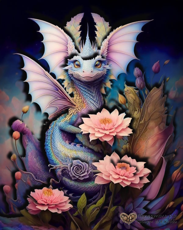 Папертоль "Цветочный дракон"